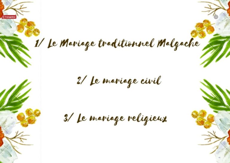 mariage traditionnel malagasy
