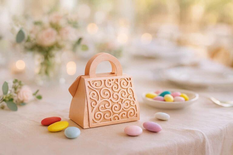 Bonbonnière Panier en carton