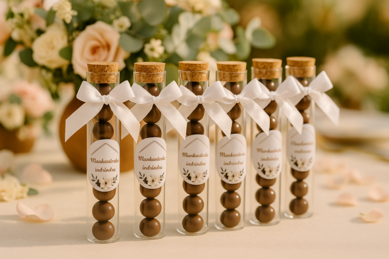 Bonbonnière Tube avec chocobilles