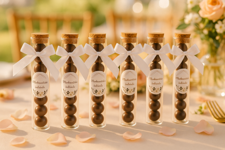 Bonbonnière Tube avec chocobilles
