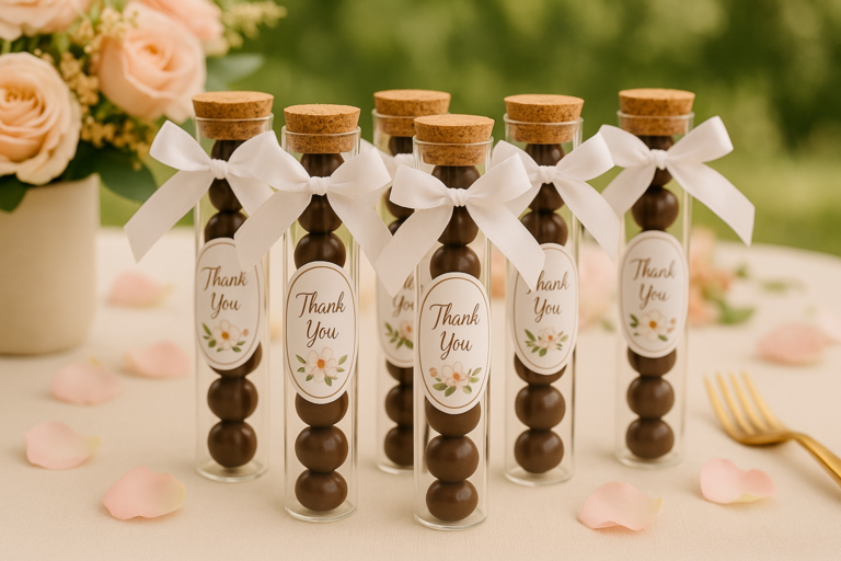 Bonbonnière Tube avec chocobilles