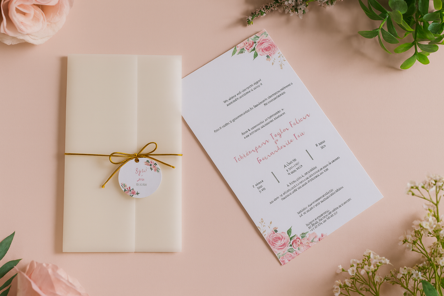 Pochette transparente