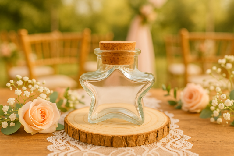 Bonbonnière Étoile en verre
