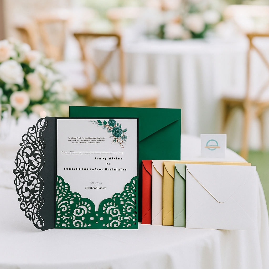 Carterie & Personnalisation d’Enveloppes – Mariage à Madagascar