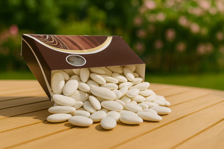 Dragées blanches – paquet 100 g