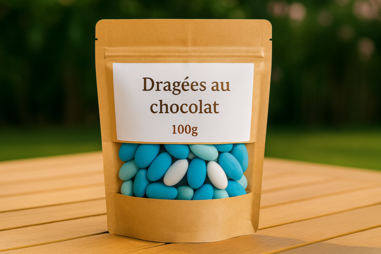 Dragées bleues – paquet 100 g