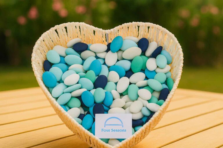 Dragées bleues – boîte 1 kg