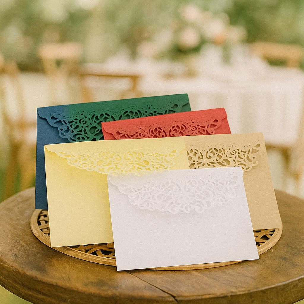 🎨 Pourquoi personnaliser les enveloppes selon le thème et le code couleur de votre mariage ?