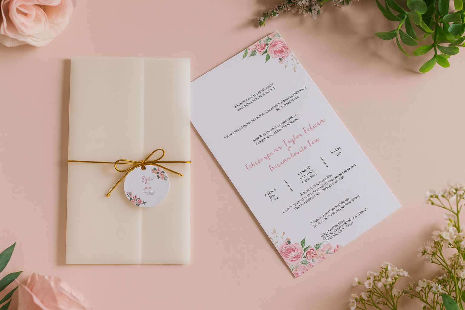 Pochette transparente