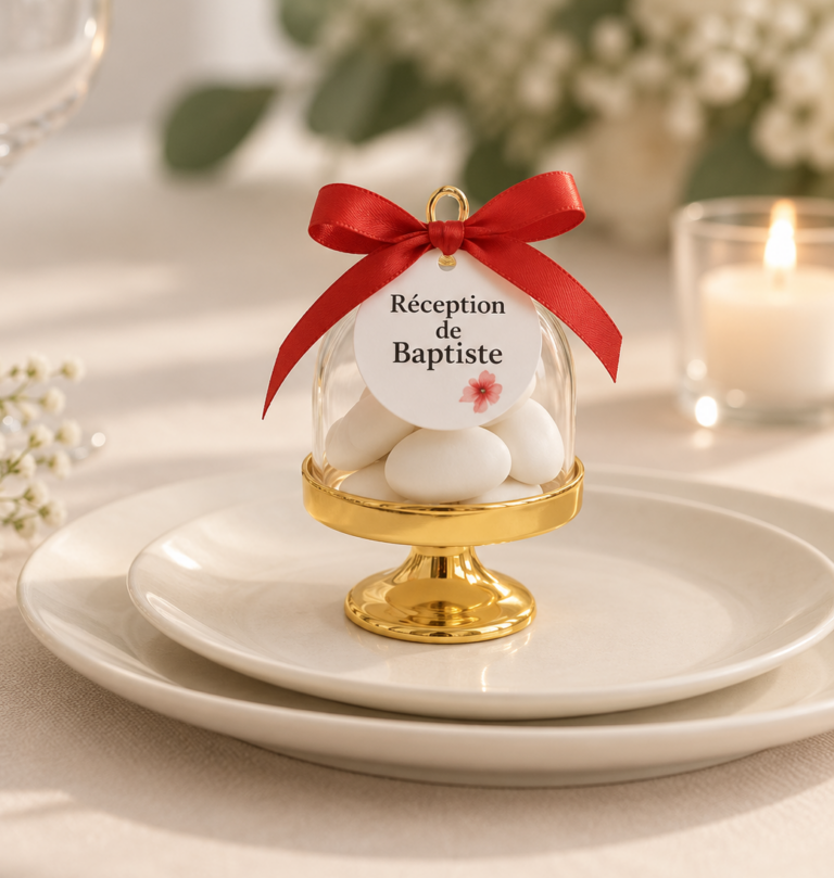 Mini cloche dorée